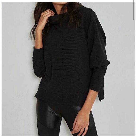 Noli Yoga Noto Ribbed pullover Sweatshirt Size S cream/blush - Picture 2 of 11